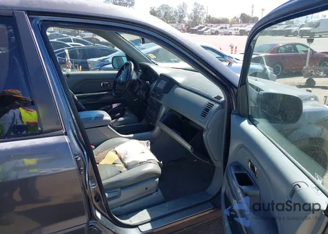 2004 Honda Pilot Ex-L from USA, damaged, VIN 2HKYF18724H580157